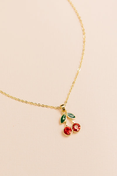 Cherry Kiss Necklace