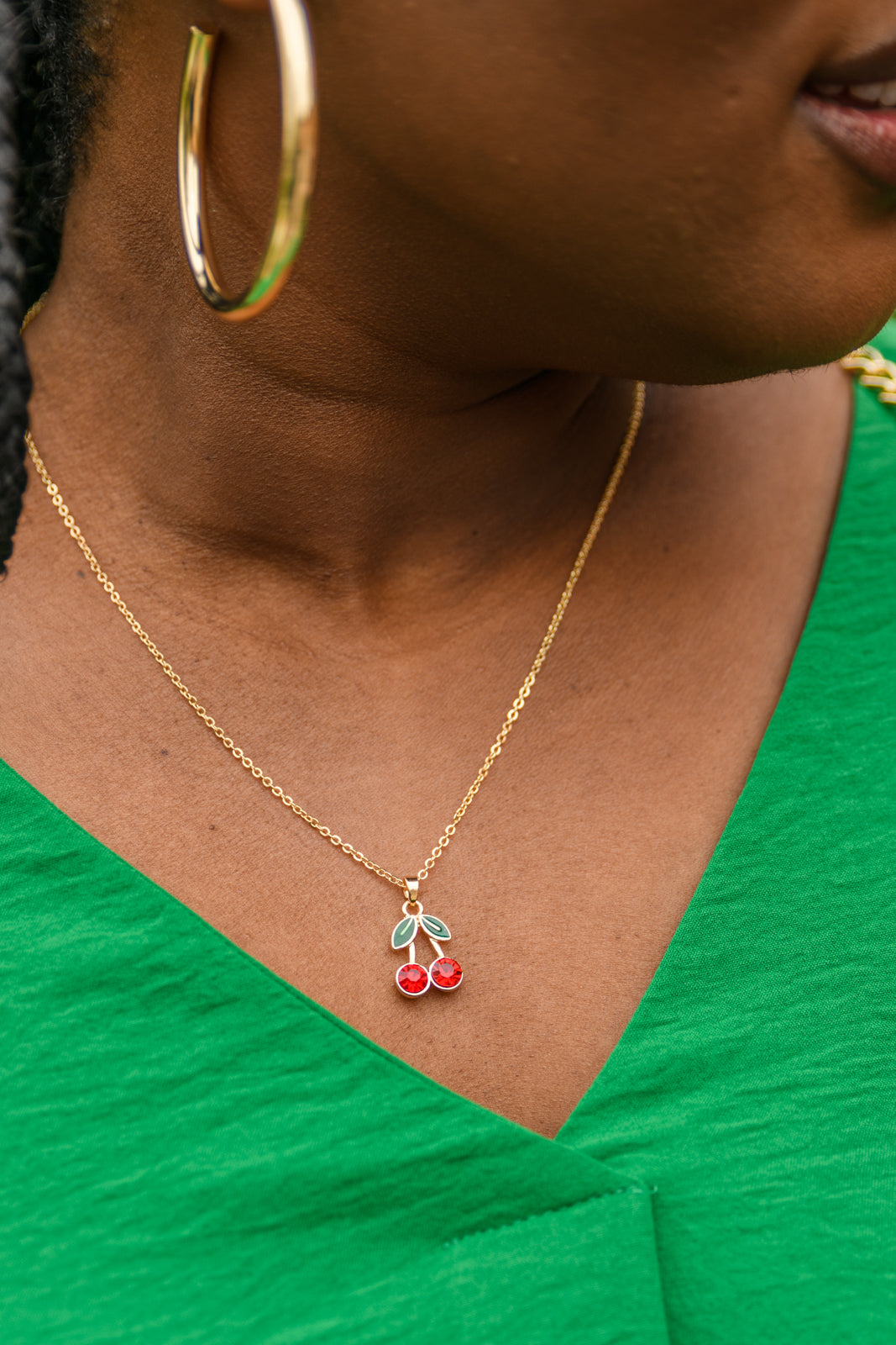 Cherry Kiss Necklace
