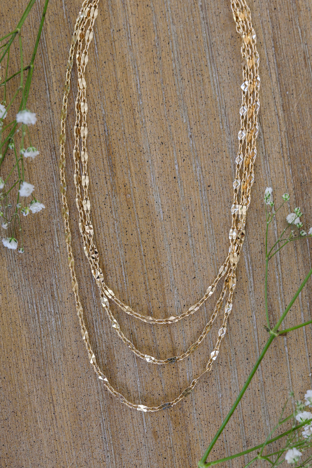 Ivy Layered Chain Necklace