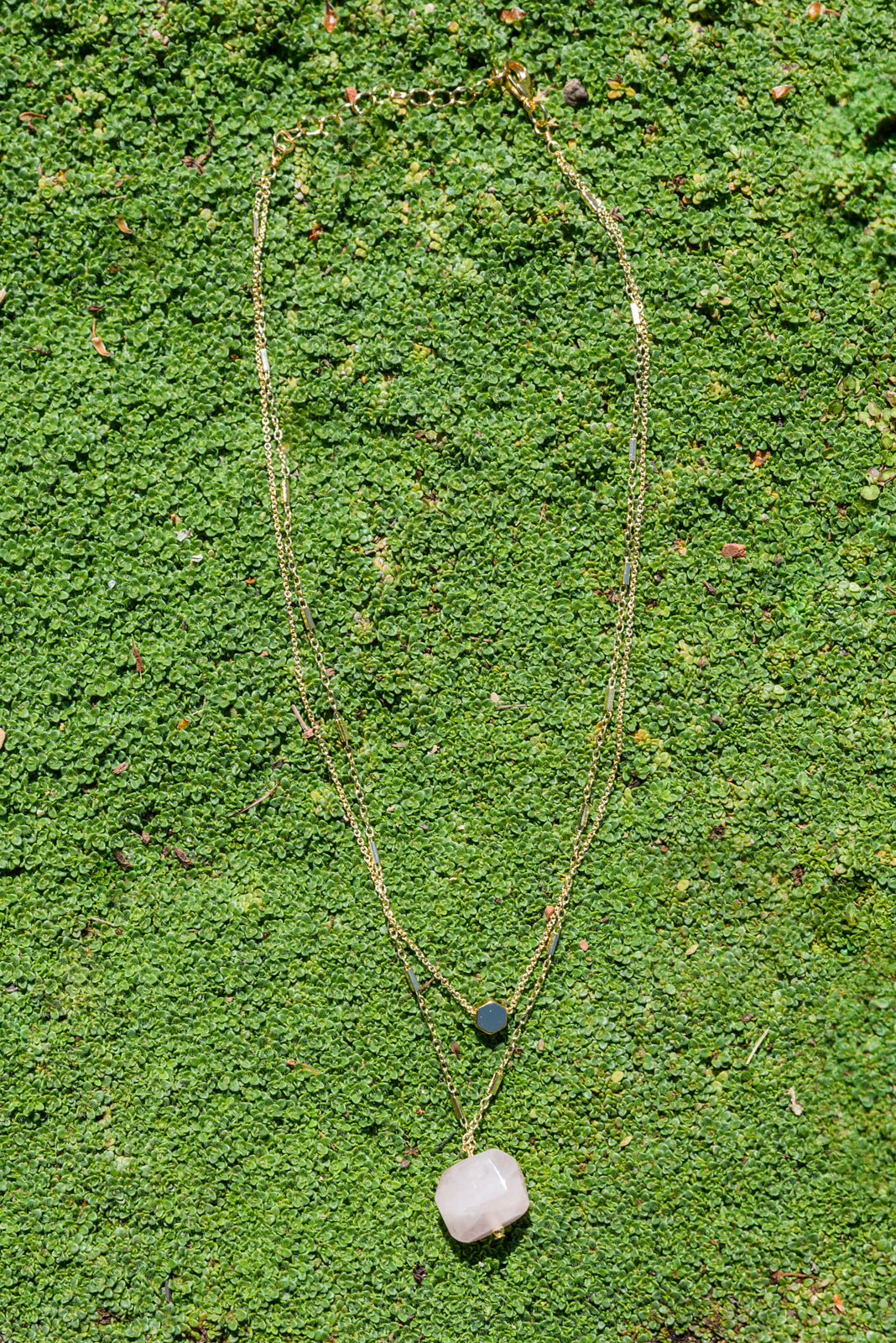 Meet Me There Stone Layered Necklace