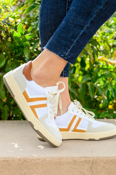 Out And About Sneakers In Camel
