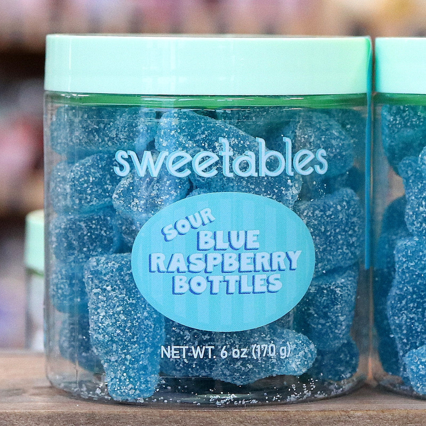 Sweetables | Blue Raspberry Sour Bottles