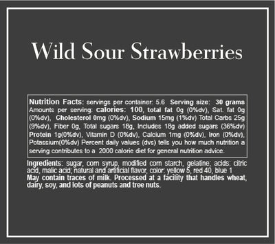 Sweetables | Wild Sour Strawberries